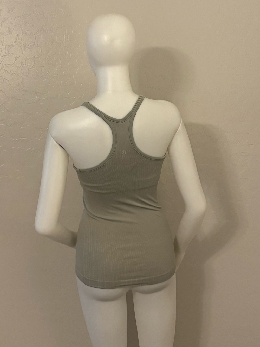 Lululemon Ribbed Y Racer Back Tank Gray Size 6 - Picture 7 of 8